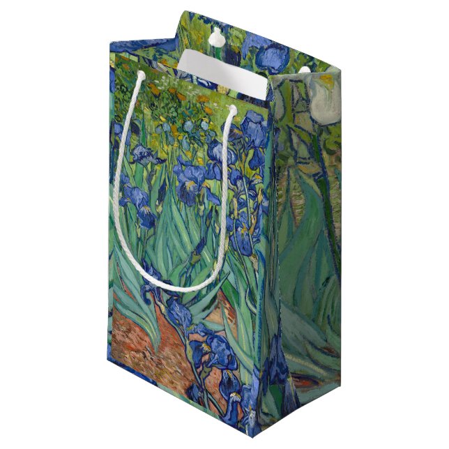 Bolsa De Regalo Pequeña Irises de Van Gogh (Angulo Anverso)