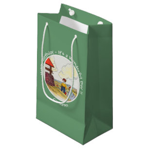 Bolsa De Regalo Pequeña Jack y Jill Mother Goose Artículos de fiesta de cu