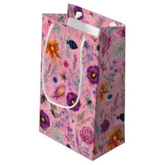 Bolsa De Regalo Pequeña Jardín de Floración Caprichosa