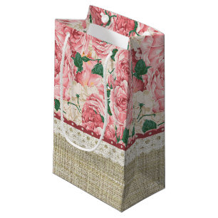 Bolsa De Regalo Pequeña Jardín de rosas