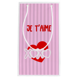 Bolsa De Regalo Pequeña Je t'aime