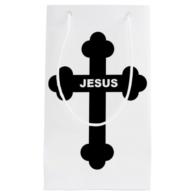 BOLSA DE REGALO PEQUEÑA JESUS CROSS (Anverso)