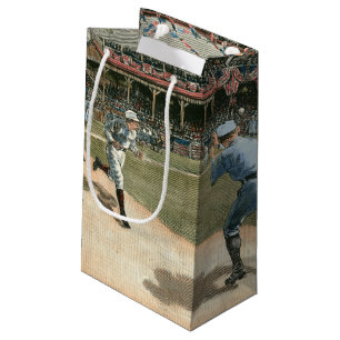 Bolsa De Regalo Pequeña Juego de Béisbol de la Liga Nacional 1886