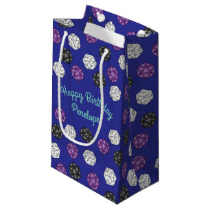 Bolsa De Regalo Pequeña Juegos DND de 20 lados Fiesta de cumpleaños para