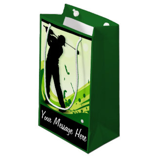 Bolsa De Regalo Pequeña Jugador de golf artsy