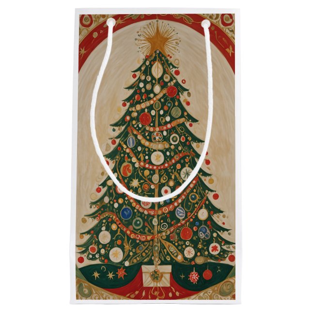 Bolsa De Regalo Pequeña Kaleidoscopio festivo (Anverso)