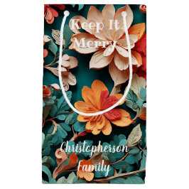 Bolsa De Regalo Pequeña Keep It Merry