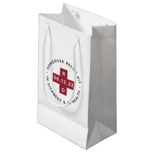 Bolsa De Regalo Pequeña Kit de alivio de la resaca de mano del boda