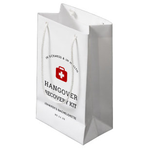Bolsa De Regalo Pequeña Kit de Recuperación de Resaca para Fiesta de Despe