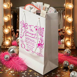 Bolsa De Regalo Pequeña Kit de Supervivencia para Despedida de Soltera de 