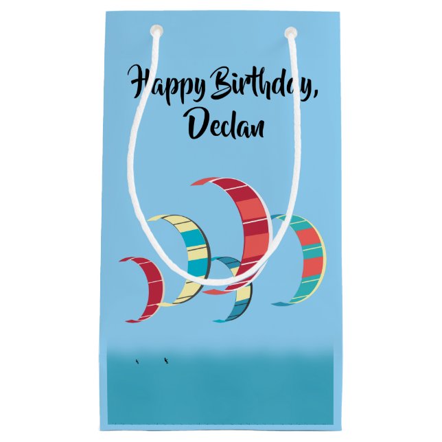 Bolsa De Regalo Pequeña Kite Surfing (Anverso)