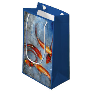 Bolsa De Regalo Pequeña Koi agraciado I