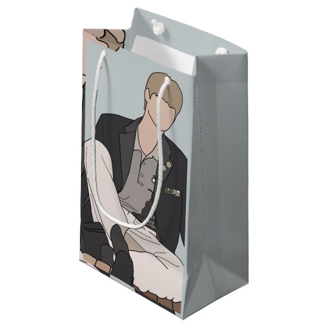 Bolsa De Regalo Pequeña Kpop Inspired Illustrated SVT (Angulo Anverso)