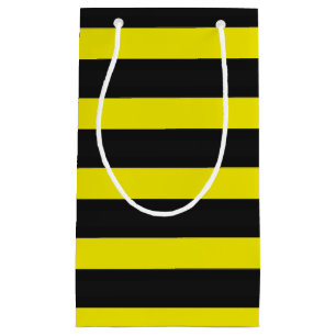 Bolsa De Regalo Pequeña La abeja inspiró rayas negras/amarillas
