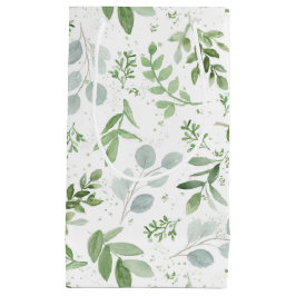 Bolsa De Regalo Pequeña La caprichosa vegetación acuarela