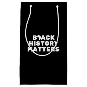 Bolsa De Regalo Pequeña La historia negra importa una pequeña bolsa de reg