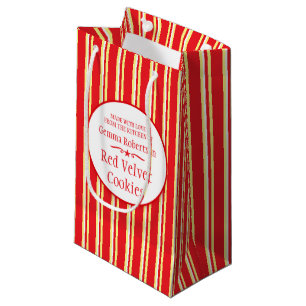Bolsa De Regalo Pequeña La hornada amarilla blanca roja del intercambio de