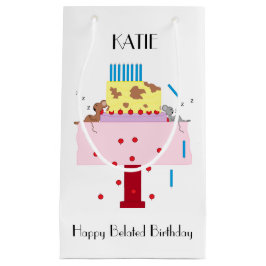 Bolsa De Regalo Pequeña La Nap de la Tarde - Cumpleaños Bellamente