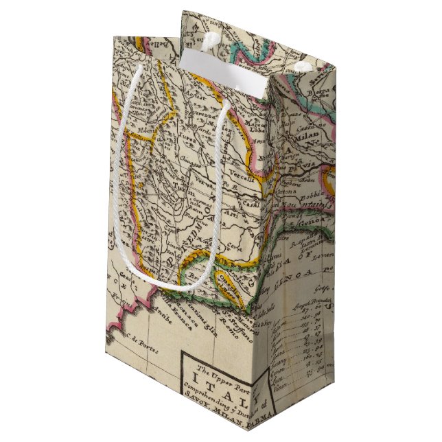 Bolsa De Regalo Pequeña La parte superior de Italia (Angulo reverso)