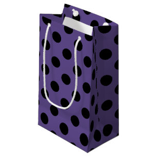 Bolsa De Regalo Pequeña La polka negra se pone sobre la ultravioleta