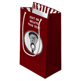 Bolsa De Regalo Pequeña Lacrosse Sports Small Gift Bag