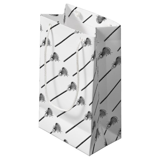 Bolsa De Regalo Pequeña Lacrosse Team (Angulo Anverso)