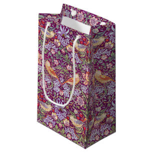 Bolsa De Regalo Pequeña Ladrón de fresa rojo, William Morris