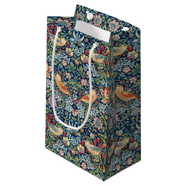Bolsa De Regalo Pequeña Ladrón de fresa, William Morris (Angulo Anverso)