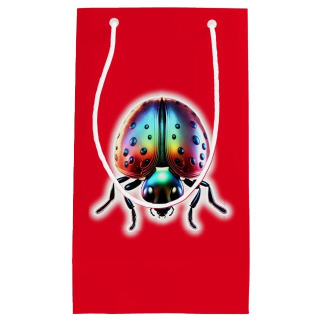 Bolsa De Regalo Pequeña Ladybug moderno (Anverso)