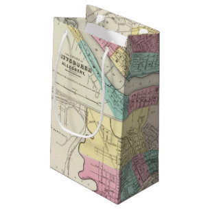 Bolsa De Regalo Pequeña Las ciudades de Pittsburgh Allegheny Cincinnati
