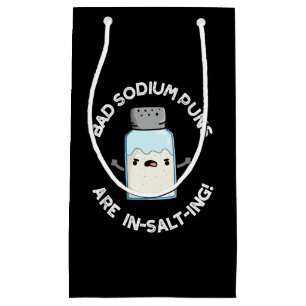 Bolsa De Regalo Pequeña Las Malas Puntas De Sodio Son Salar En Sal Pun Osc