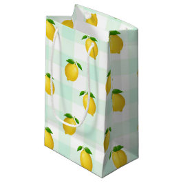 Bolsa De Regalo Pequeña Lemon Citrus Summer Birthday