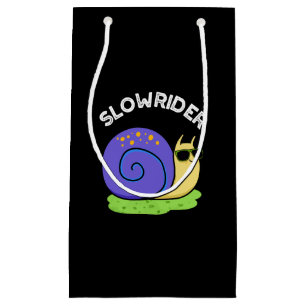 Bolsa De Regalo Pequeña Lenta travesía Graciosa De Caracol De Bajo Rider P