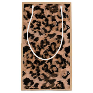 Bolsa De Regalo Pequeña Leopardo - huella animal descubierta