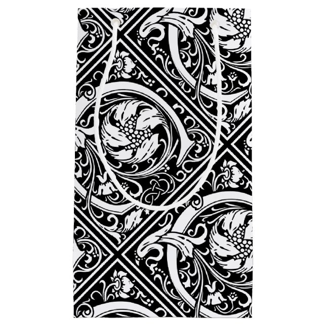 Bolsa De Regalo Pequeña Letra C Monograma medieval Art Nouveau (Anverso)