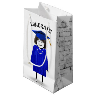 Bolsa De Regalo Pequeña Licenciada en Palo con Diploma