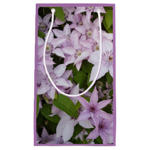 Bolsa De Regalo Pequeña lilac, clematis, hermosa, flor,flor lila,