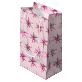 Bolsa De Regalo Pequeña Lilies Rosa Lilies Blossom Flower Garden Spring
