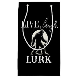 Bolsa De Regalo Pequeña Live, Laugh, Lurk