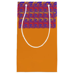 Bolsa De Regalo Pequeña Llamas azules