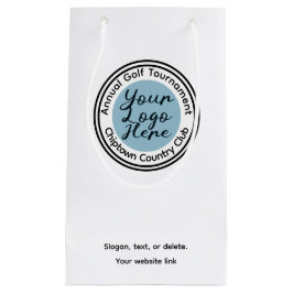 Bolsa De Regalo Pequeña Logo del torneo de golf o personalizado de eventos