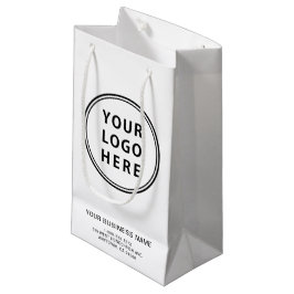 Bolsa De Regalo Pequeña Logotipo comercial personalizado