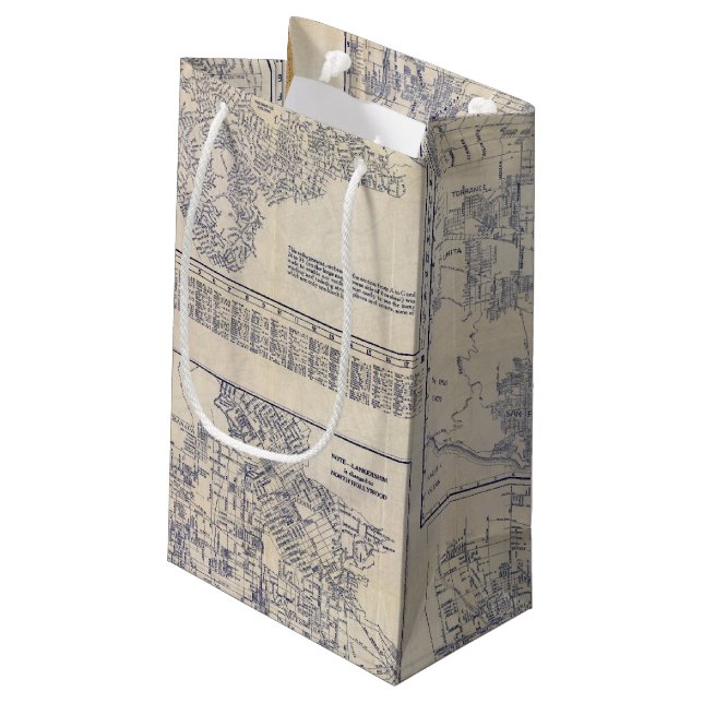 Bolsa De Regalo Pequeña Los Ángeles, California (Angulo reverso)