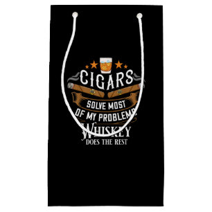 Bolsa De Regalo Pequeña Los Cigarros Resuelven La Mayoría De Mis Problemas