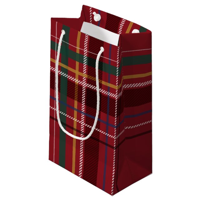 Bolsa De Regalo Pequeña Los Navidades rojos lucen vacaciones clásicas simp (Angulo Anverso)