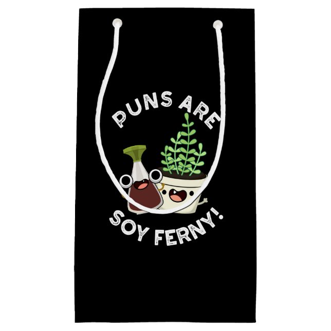 Bolsa De Regalo Pequeña Los puntitos son la planta de salsa de soja Ferny  (Anverso)