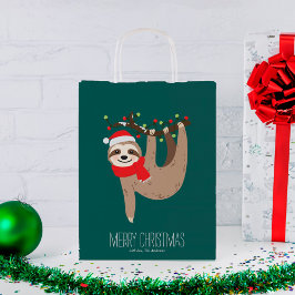 Bolsa De Regalo Pequeña Lovely Navidades Sloth