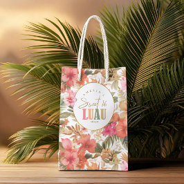 Bolsa De Regalo Pequeña Luau Dulce hawaiano Dieciséis Patrones Florales ID