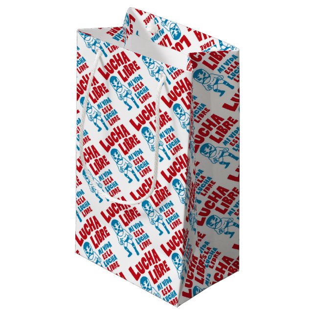 BOLSA DE REGALO PEQUEÑA LUCHA LIBRE#89 (Angulo Anverso)