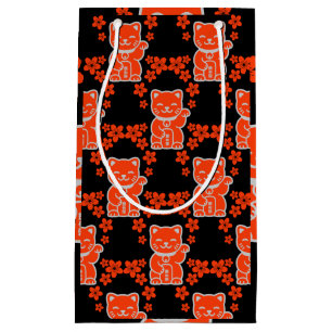 Bolsa De Regalo Pequeña Lucky Japanese Maneki-neko